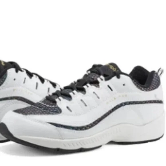 Easy Spirit/Romy Walking Shoe/White/Rainbow Mesh/Size 6.5M - Picture 8 of 16